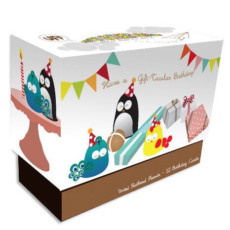 United Feathered Friends™ Birthday Wishes Boxed Cards
