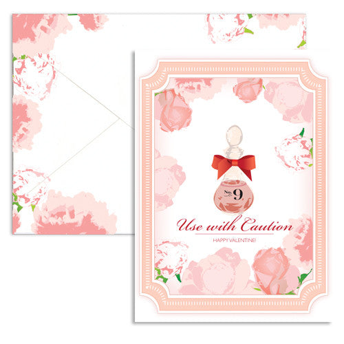 valentine love potion note card
