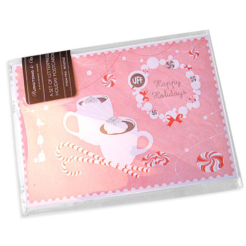 Letterpress Holiday Post Cards