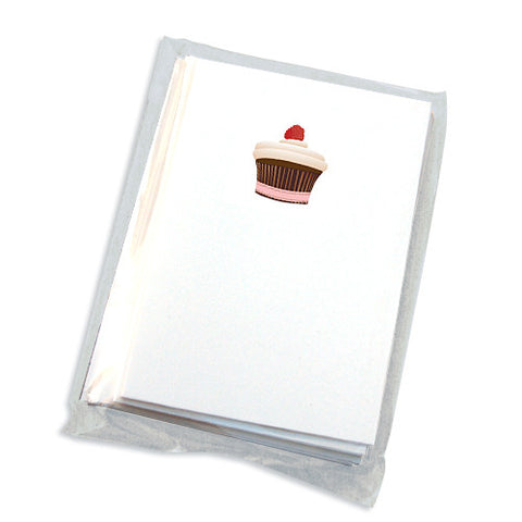 cupcake mini note cards