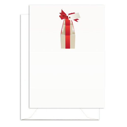 Present Box Mini Folded Note Cards (A Set of 6)