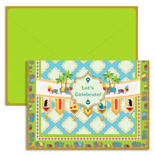 UFF Mosiac single card with envelope