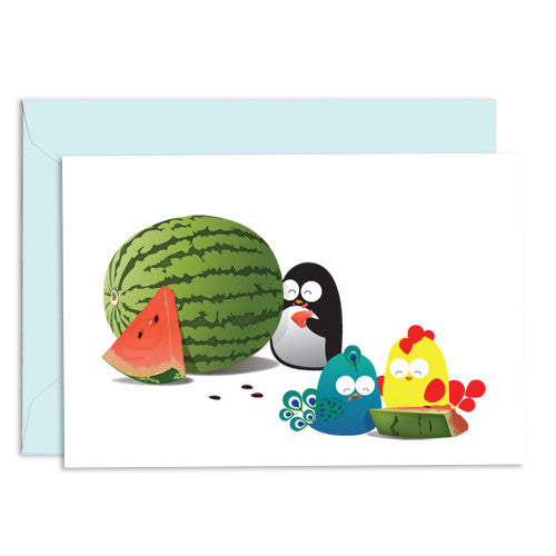 UFF everyday watermelon card
