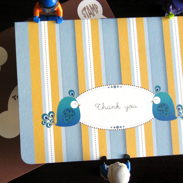 United Feathered Friends™ Thank You Boxed Note Cards