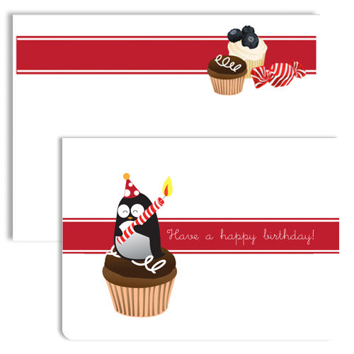 UFF happy birthday note card