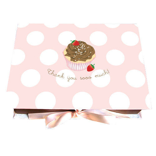 dolce cupcake thank you boxed