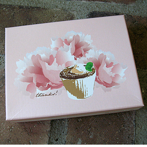 Dolce boxed thank you notes souffle