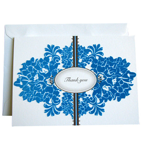 White Flocking thank you boxed set