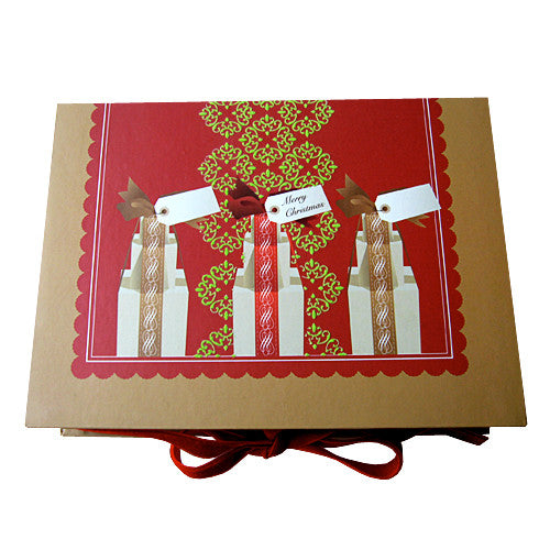 Christmas card box set design